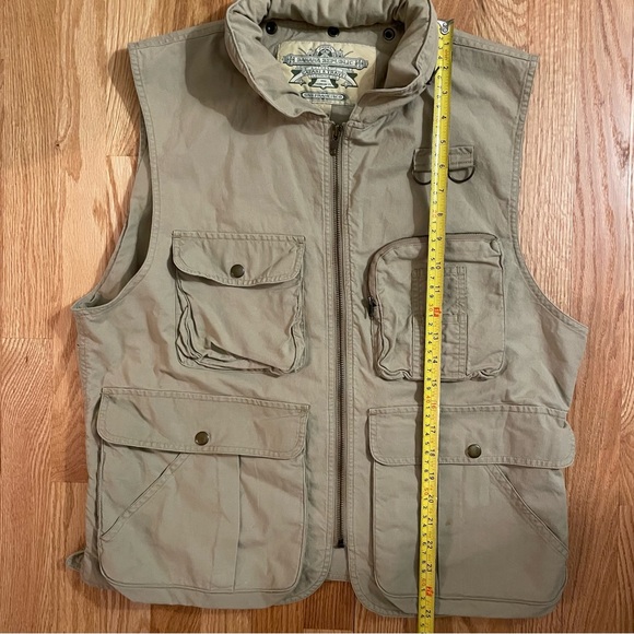 Vintage Banana Republic Authentic Safari & Travel Clothing Co. Fishing Vest Sz M - Picture 13 of 14